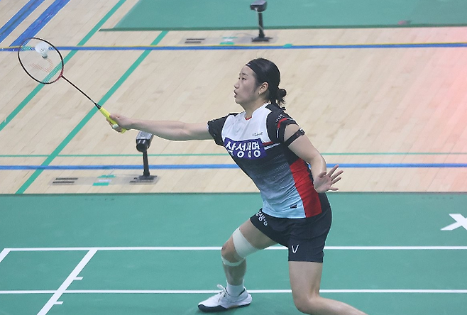 안세영 전국체전 집중/사진=연합뉴스