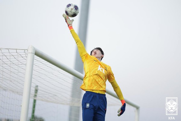 조현우(대한민국 남자 축구대표팀). 대한축구협회 제공