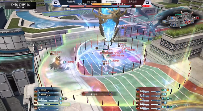 - 핵보유국 팀이 연장전까지 분전했지만 뒤집지는 못했다