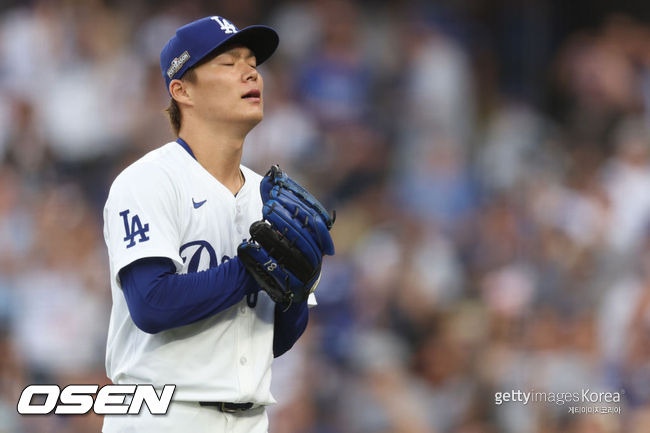 [사진] LA 다저스 야마모토 요시노부. ⓒGettyimages(무단전재 및 재배포 금지)