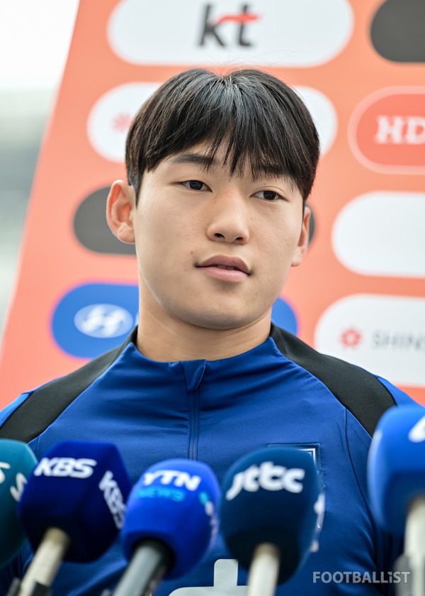 배준호(대한민국 남자 축구대표팀). 서형권 기자