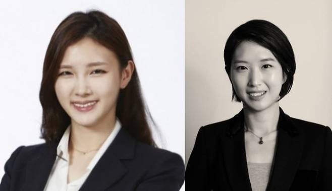 재벌가 혼맥을 따르지 않는 SK 오너일가 두 자매의 결혼에 관심이 쏠린다. 왼쪽은 최태원 SK그룹 회장의 장녀 최윤정 SK바이오팜 사업개발본부장이고 오른쪽은 차녀 최민정씨다. /사진=뉴시스