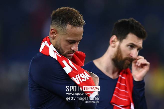 ▲ 포체티노 감독의 PSG는 메시, 네이마르와 함께 실패했다.