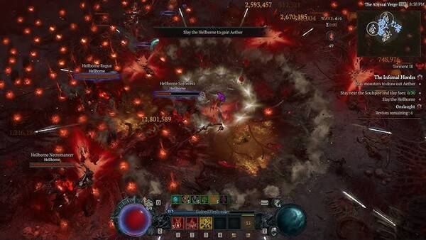 - 에테르를 1개씩 소모하면 옵두사이트를 대량으로 획득할 수 있다&nbsp;