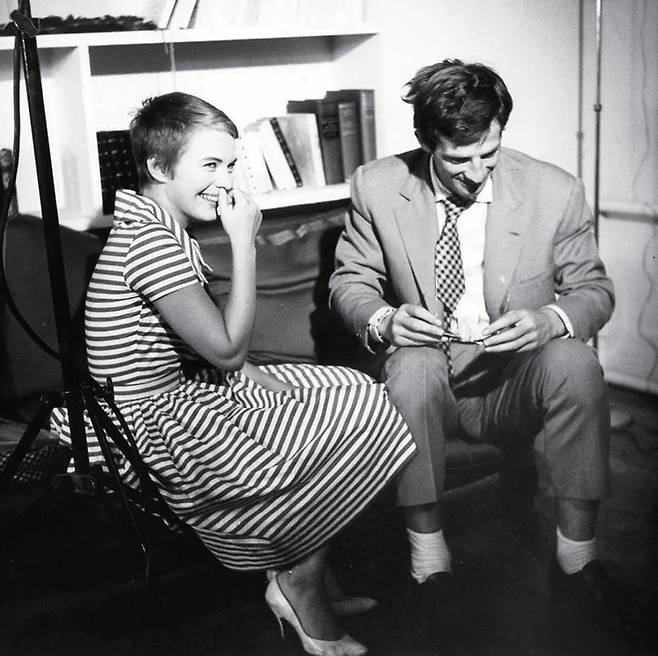 영화 ‘네 멋대로 해라’로 프렌치 시크의 대명사가 된  진 세버그. /영화 ‘네 멋대로 해라’ 스틸