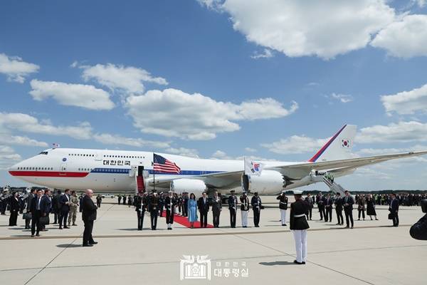 ▲ 대통령 전용기인 공군 1호기. 사진=대통령실