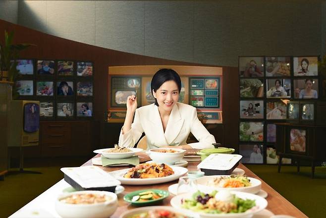 그리팅 광고 캠페인 모습.(사진=현대그린푸드 제공) *재판매 및 DB 금지