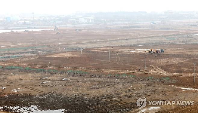 인천 계양지구 공공주택용지 모습 [연합뉴스 자료사진]