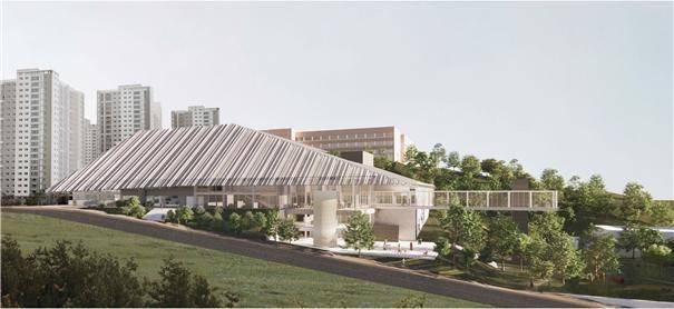 1등 당선작인 인터커드 건축사사무소의 'SEOUL TOPOGRAPHY' [서울시 제공. 재판매 및 DB 금지]