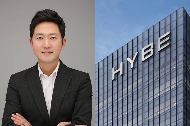 이재상 하이브 CEO, 하이브 사옥/사진제공=하이브