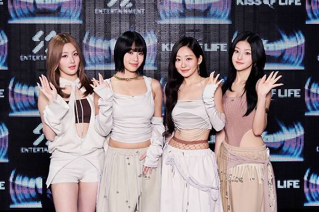 [서울=뉴시스] 키스 오브 라이프. (사진 = S2엔터테인먼트 제공) 2024.10.15. photo@newsis.com *재판매 및 DB 금지