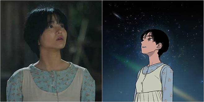 tvN 주말극 ‘정년이’ 원작자 그림 작가 나몬의 팬 아트 이미지. 사진 tvN