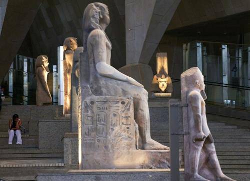 일부 시범 개관한 이집트 대박물관 [로이터=연합뉴스]