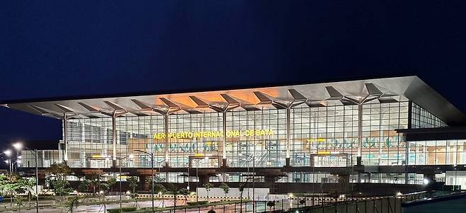 바타국제공항 전경. /쌍용건설 제공