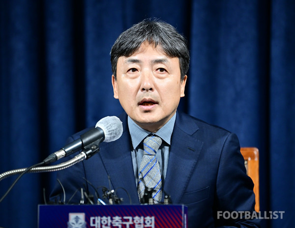 김정배 대한축구협회 부회장. 서형권 기자