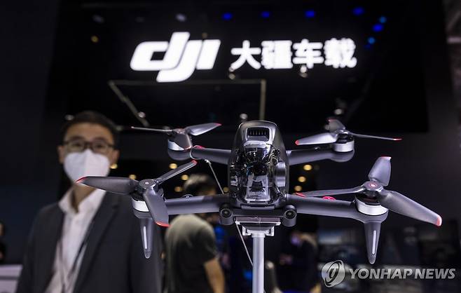 세계 최대 드론업체 중국 DJI [EPA 연합뉴스 자료사진. 재판매 및 DB 금지]