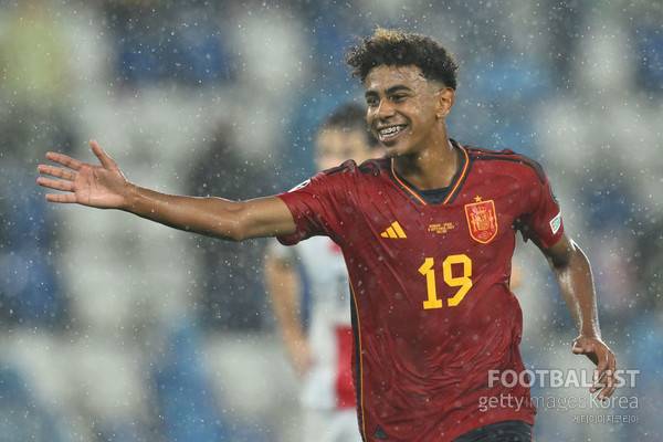 라민 야말(스페인). 게티이미지코리아