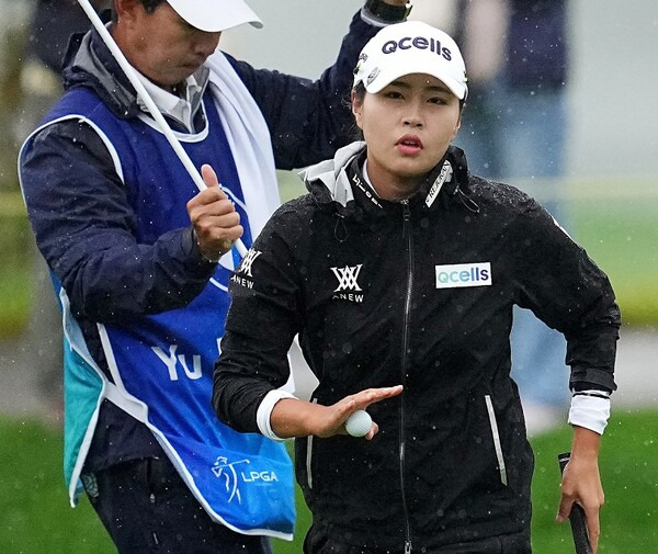 2024년 미국여자프로골프(LPGA) 투어 '가을 아시안 스윙' 두 번째 대회인 BMW 레이디스 챔피언십 우승 경쟁에 뛰어든 성유진 프로가 경기하는 모습이다. 사진제공=BMW 코리아