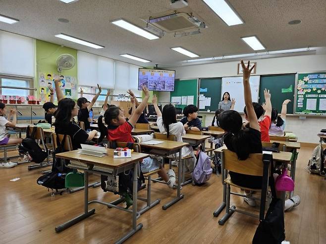 남양주시는 정약용 브랜드 사업의 일환으로 ‘찾아가는 정약용 학교’프로그램을 진행하고 있다. ＜사진=남양주시＞