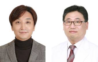 故김승호 학술상을 받은 충남대학교병원 응급의학과 박정수 교수(왼쪽)와 소생의학상을 받은 유연호 교수(오른쪽). 충남대병원 제공