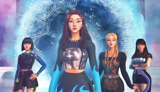 사진=에스파 ‘ep.2 Next Level’ – SM Culture Universe 영상 캡처.