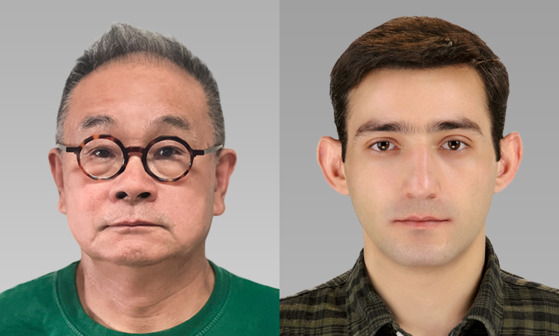 Lee Kie-jin, a professor at the Department of Physics at Sogang University, left, and researcher Zhirayr Baghdasaryan [SOGANG UNIVERSITY]