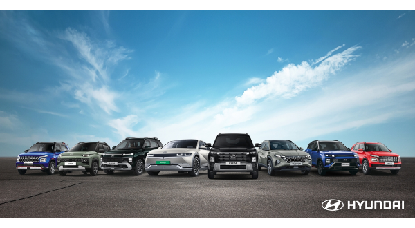 Hyundai Motor’s SUV line-up for the Indian market. (Hyundai Motor)