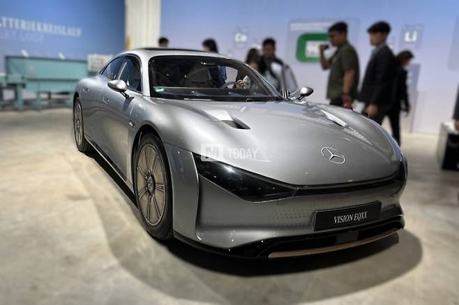 사진 : 메르세데스-벤츠 비전 EQXX 콘셉트