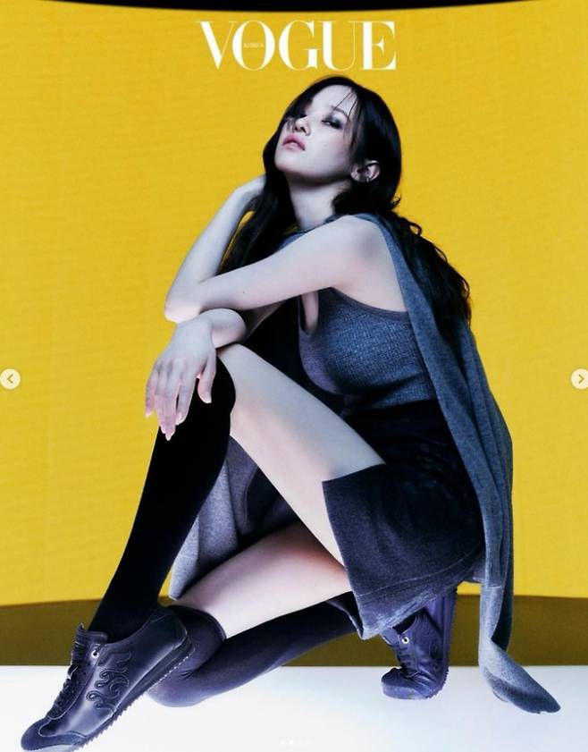 전종서가 슬림한 라인으로 눈길을 끌었다. /사진=전종서 인스타그램