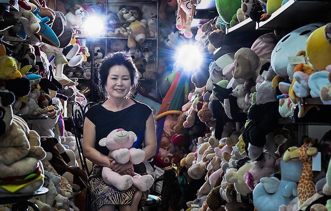 Kim Kap-yeon, CEO of ToyTalez, poses for a photo before her interview with The Korea Herald on Aug. 27. (Im Se-jun/The Korea Herald)