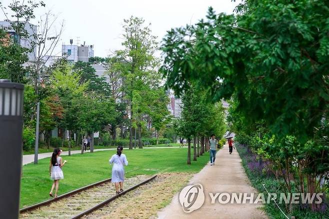 경의선 숲길 모습 [서울시 제공. 재판매 및 DB 금지]