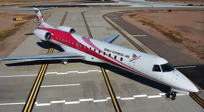 코리아 익스프레스 에어 Embraer ERJ-145./페이스북 캡처