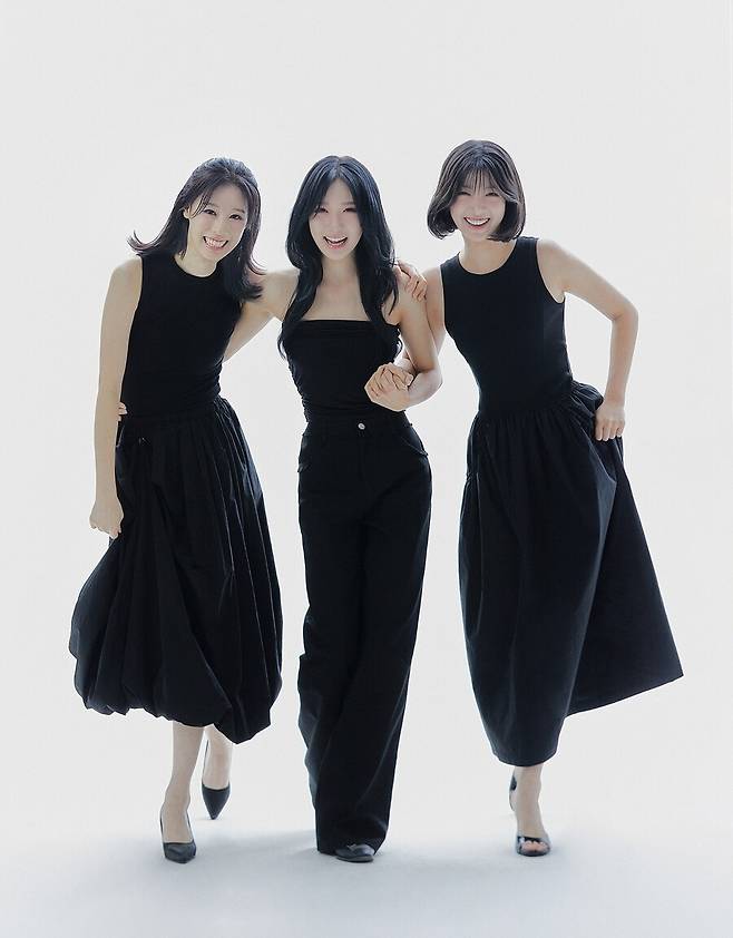 ▲ 피프티 피프티 전 멤버 시오 새나 아란(왼쪽부터). 제공| 아이오케이컴퍼니