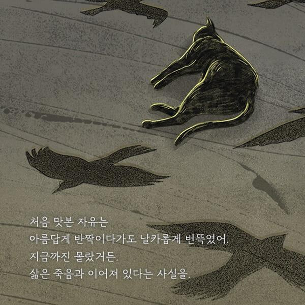 달이가 자연에서 맛본 자유 옆에는 죽음도 바짝 달라붙어 있었다. 책읽는곰 제공