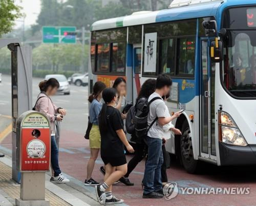 청주 시내버스 [연합뉴스 자료사진]