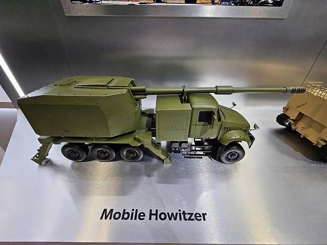 한화에어로스페이스가 AUSA 2024에서 선보인 차륜형 K9 콘셉트. / 한화에어로스페이스 제공