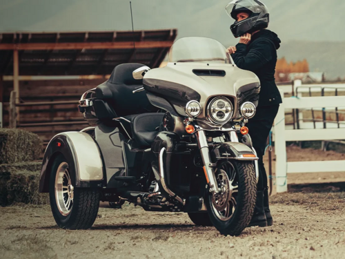 할리데이비슨의 3륜 오토바이 트라이 글라이드 울트라. 왈자고리와는 무관하다. [사진 출처=할리데이비슨 코리아]