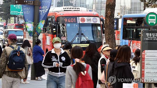 '수도권남부 출퇴근 시간 30분 단축' 광역버스 등 확대 [연합뉴스 자료사진]