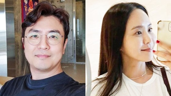 KBS 아나운서 출신인 방송인 최동석(왼쪽)과 박지윤 부부. 사진 인스타그램 캡처