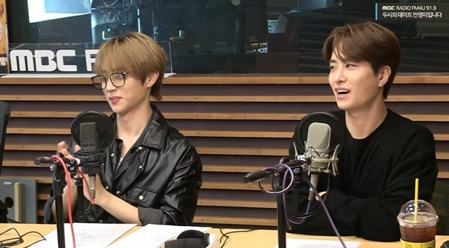 왼쪽부터 선우, 영재 (MBC FM4U ‘두시의 데이트 안영미입니다’)