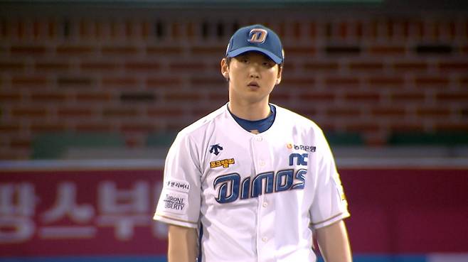 KBO-Fall League에 등판한 NC 투수 전사민, KBO