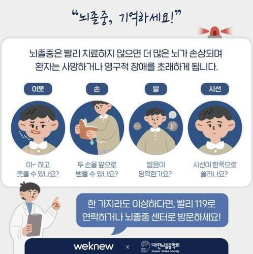 [대한뇌졸중학회 제공]