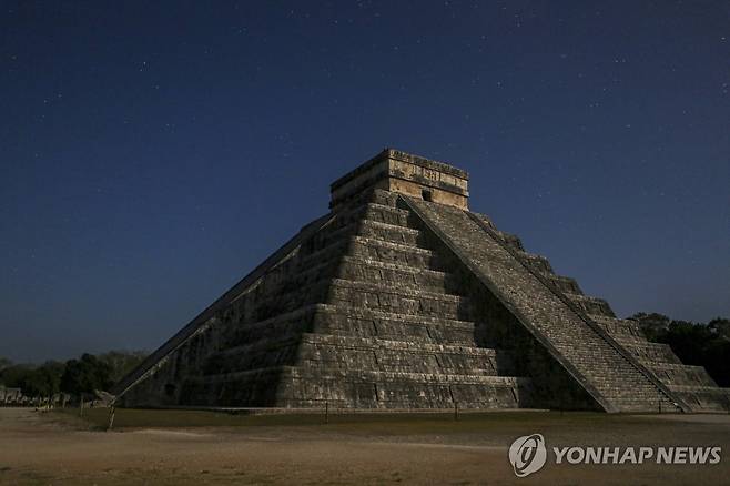 멕시코 마야 신전 [EPA 연합뉴스 자료 사진. 재판매 및 DB 금지]