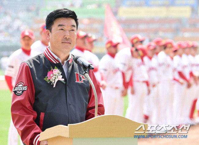 민경삼 SSG 랜더스 대표이사 인천=송정헌 기자songs@sportschosun.com/2023.04.01/