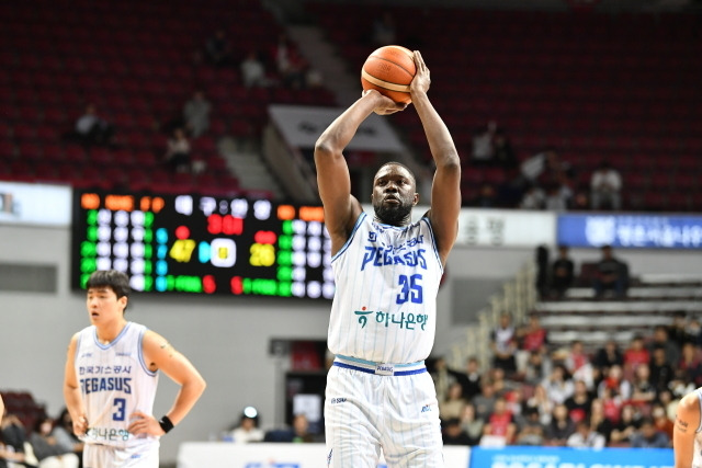 대구 한국가스공사 페가수스 유슈 은도예./KBL