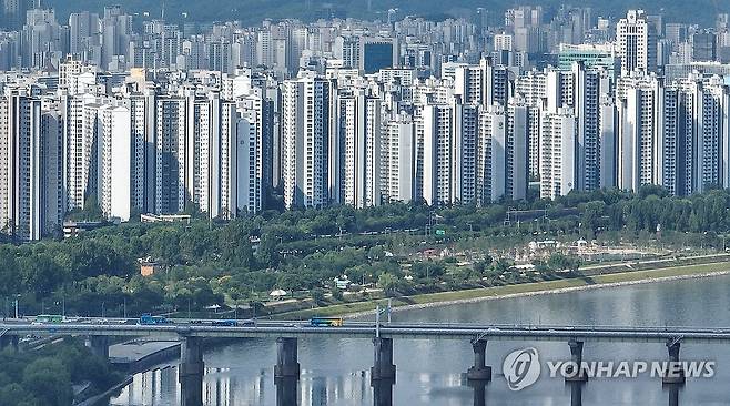 서울 시내의 아파트 단지 [연합뉴스 자료사진]