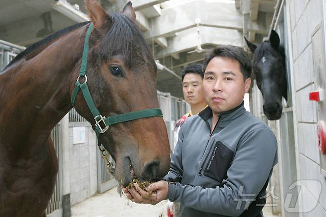 렛츠런파크 부산경남 백광열 조교사(렛츠런파크 부산경남 제공)