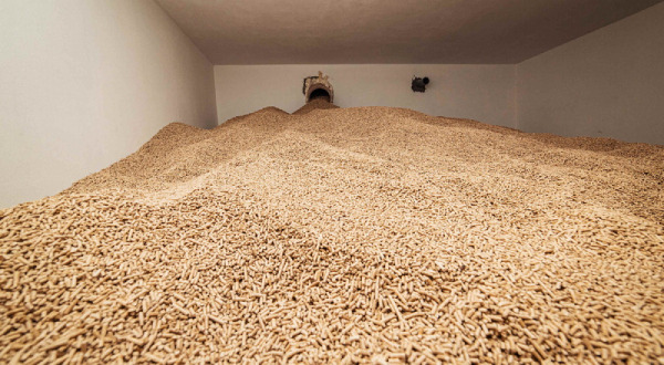 Wood biomass “wood pellets”.