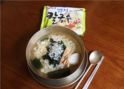 농심과 김도윤 셰프의 협업 메뉴. [사진 = 농심 제공]