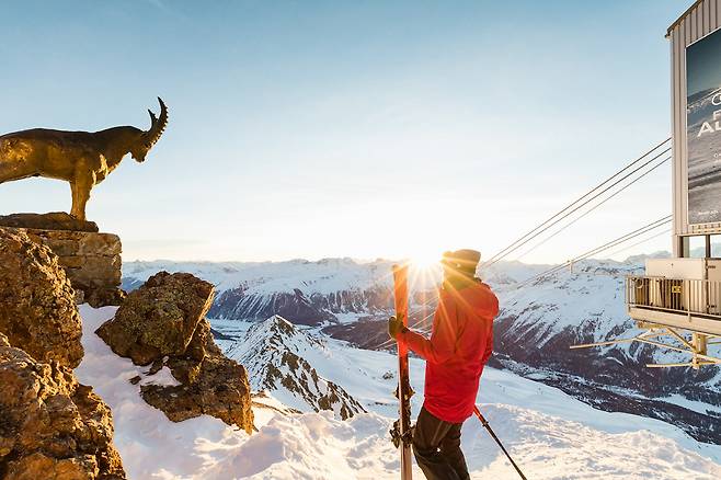 생모리츠 피츠 나이르 전경
